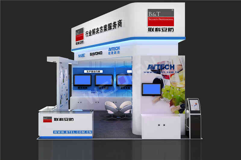 澳斯聯深圳安博會深圳展會設計搭建 澳斯聯深圳安博會深圳展會設計搭建