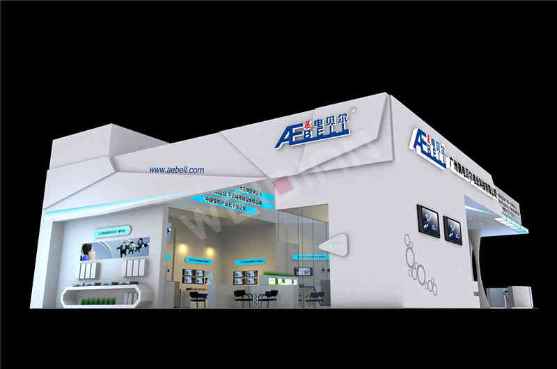 美電貝爾深圳安防展深圳展臺設(shè)計搭建