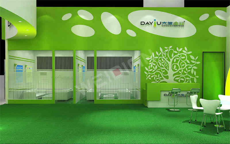 廣州展臺裝修設計公司助力大友裝飾材料廣州國際建筑裝飾展覽會CBD廣州展臺設計搭建