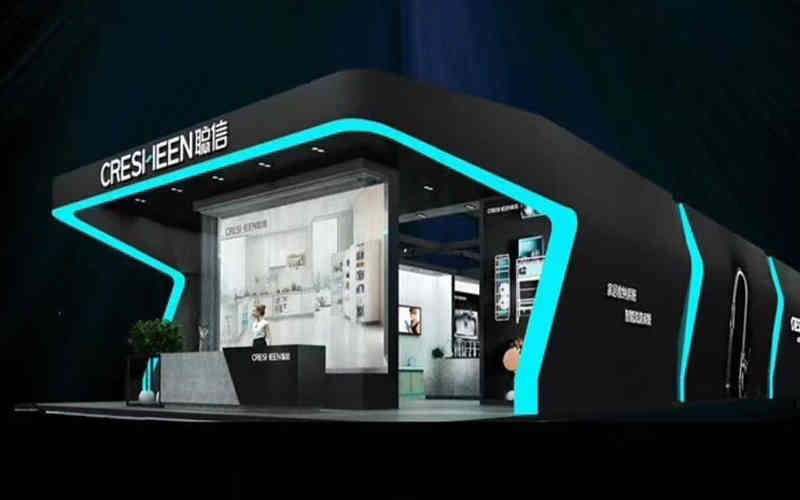 廣州展臺(tái)裝修公司設(shè)計(jì)聰信智能上海國(guó)際綠色廚房衛(wèi)浴展覽會(huì)廣州展臺(tái)裝修設(shè)計(jì)