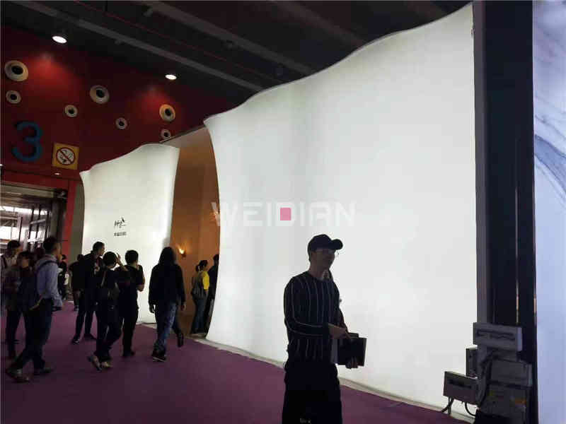 廣州展臺(tái)設(shè)計(jì)公司搭建鉑晶藝術(shù)上海國(guó)際尚品家居及室內(nèi)裝飾廣州展覽會(huì)展臺(tái)搭建