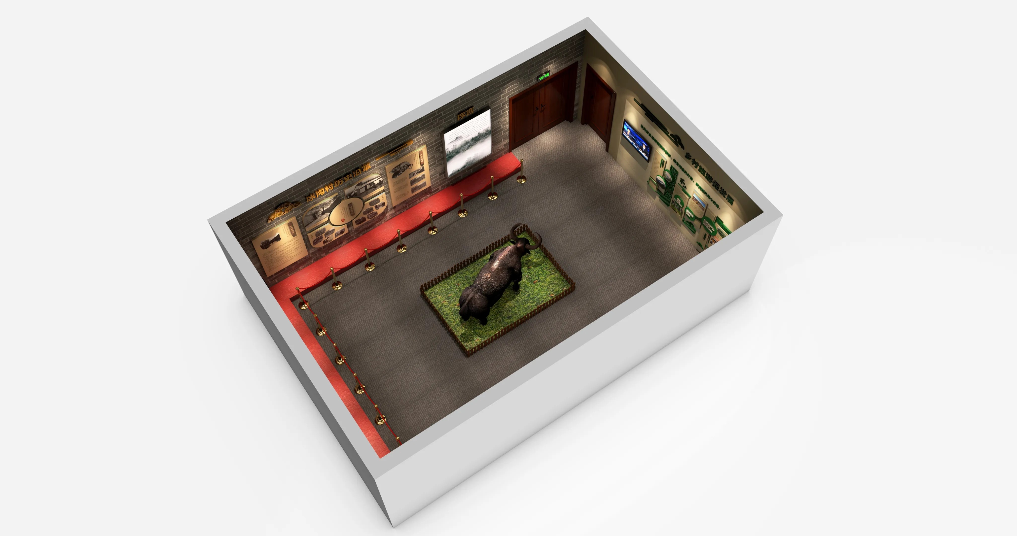 廣東省青海村史館設計、廣東鄉村文化展館、鄉村記憶展館、廣東鄉村展覽館設計策劃（二 ）