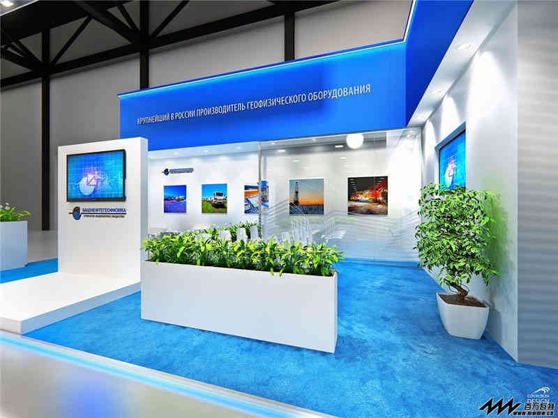 日本那智不二越機器人公司參展上海展覽公司上海展覽設計展臺搭建4