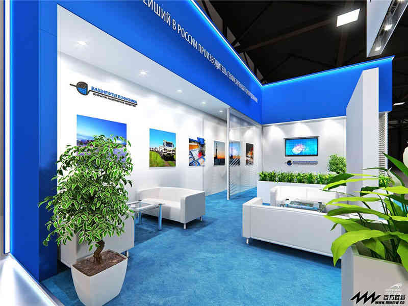 北京普源精電科技有限公司參展上海新國際博覽中心展覽設(shè)計展臺搭建3